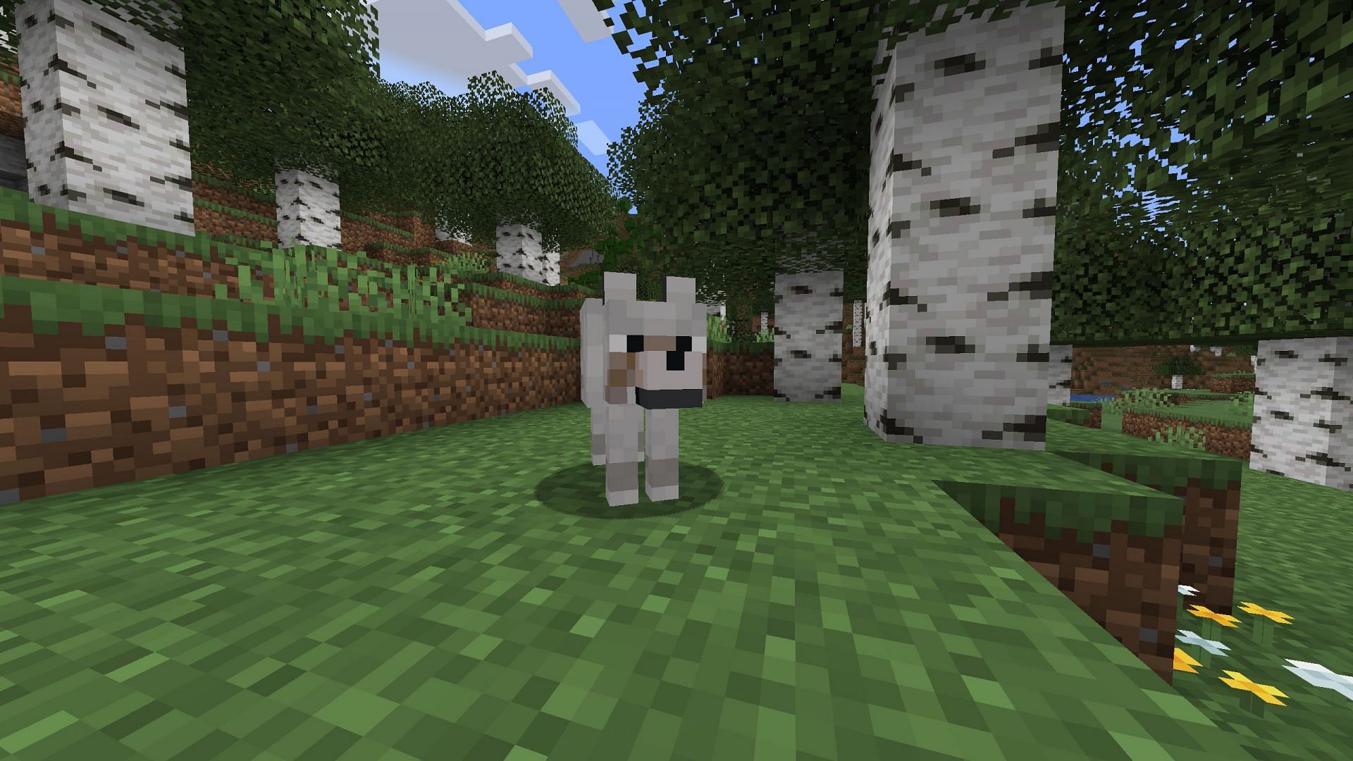 Each wolf will have different sounds (Image via Sportskeeda Gaming || Mojang Studios)