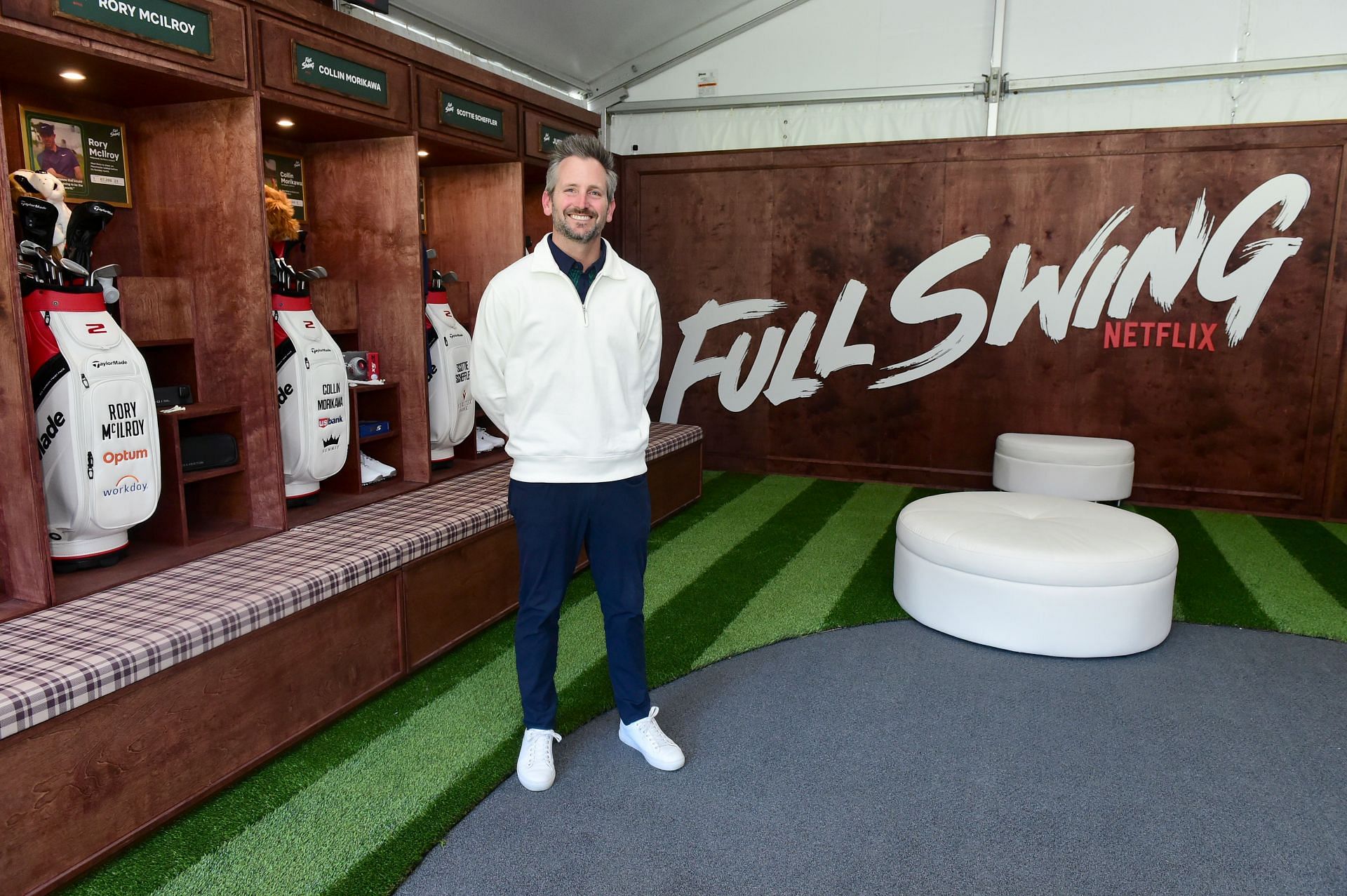 Netflix Full Swing Executive Producer Chad Mumm @ PGA Genesis Invitational - Source: Getty