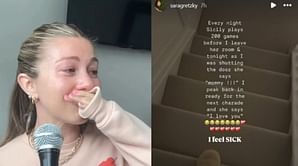 "I feel sick": Wayne Gretzky's daughter-in-law Sara shares heartwarming incident with daughter Sicily who likes to play '200 games' before bed