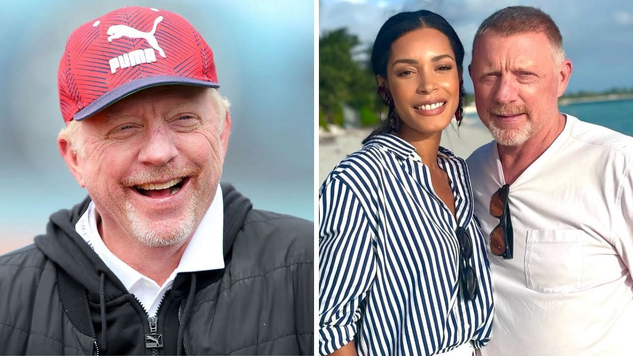 Newly married couple Boris Becker and wife Lilian turn heads in stylish formal wear on night out in Germany