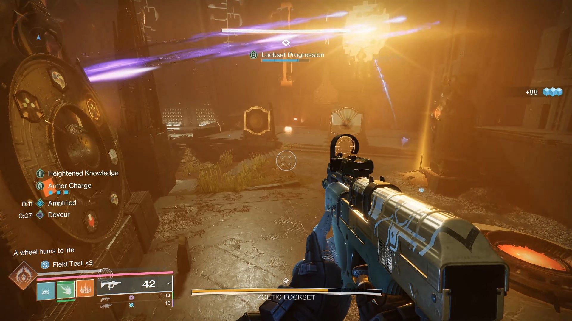 Zoetic Lockset boss fight in Destiny 2 (Image via Bungie) 