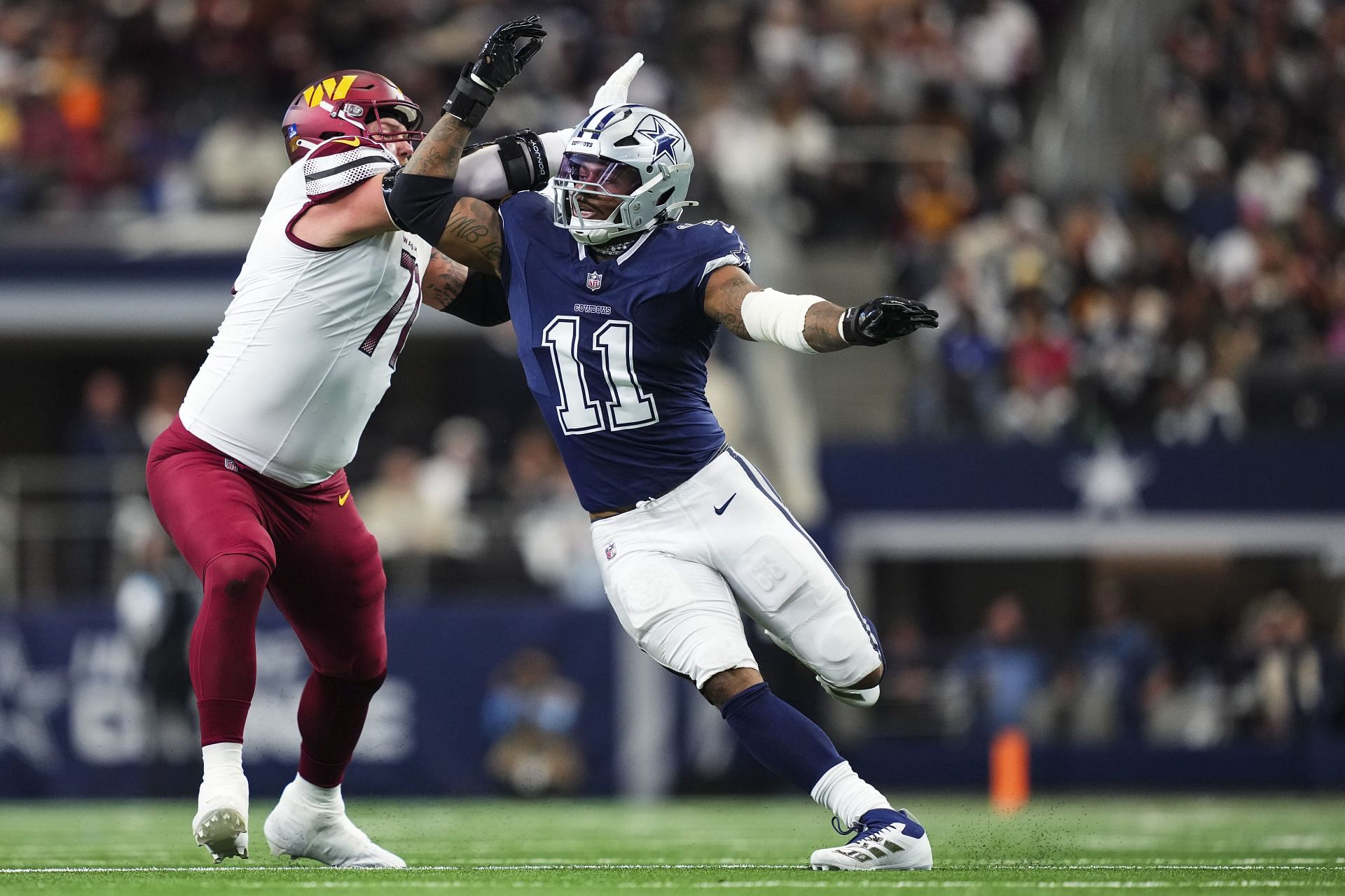 Micah Parsons during Washington Commanders v Dallas Cowboys - Source: Getty