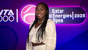 Coco Gauff draws 2-word reaction from Jalen Sera after latest mirror selfie drop from Qatar Open
