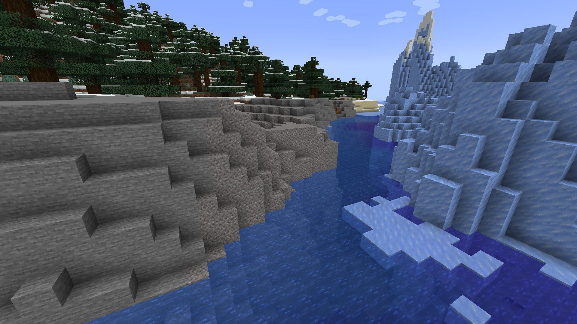 Stony shores are an underrated Minecraft biome (Image via Mojang Studios)