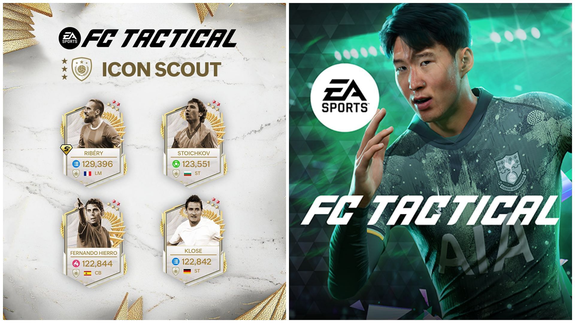 EA FC Tactical featured Icons for the upcoming Icon Scouts event (Images via EA Sports)