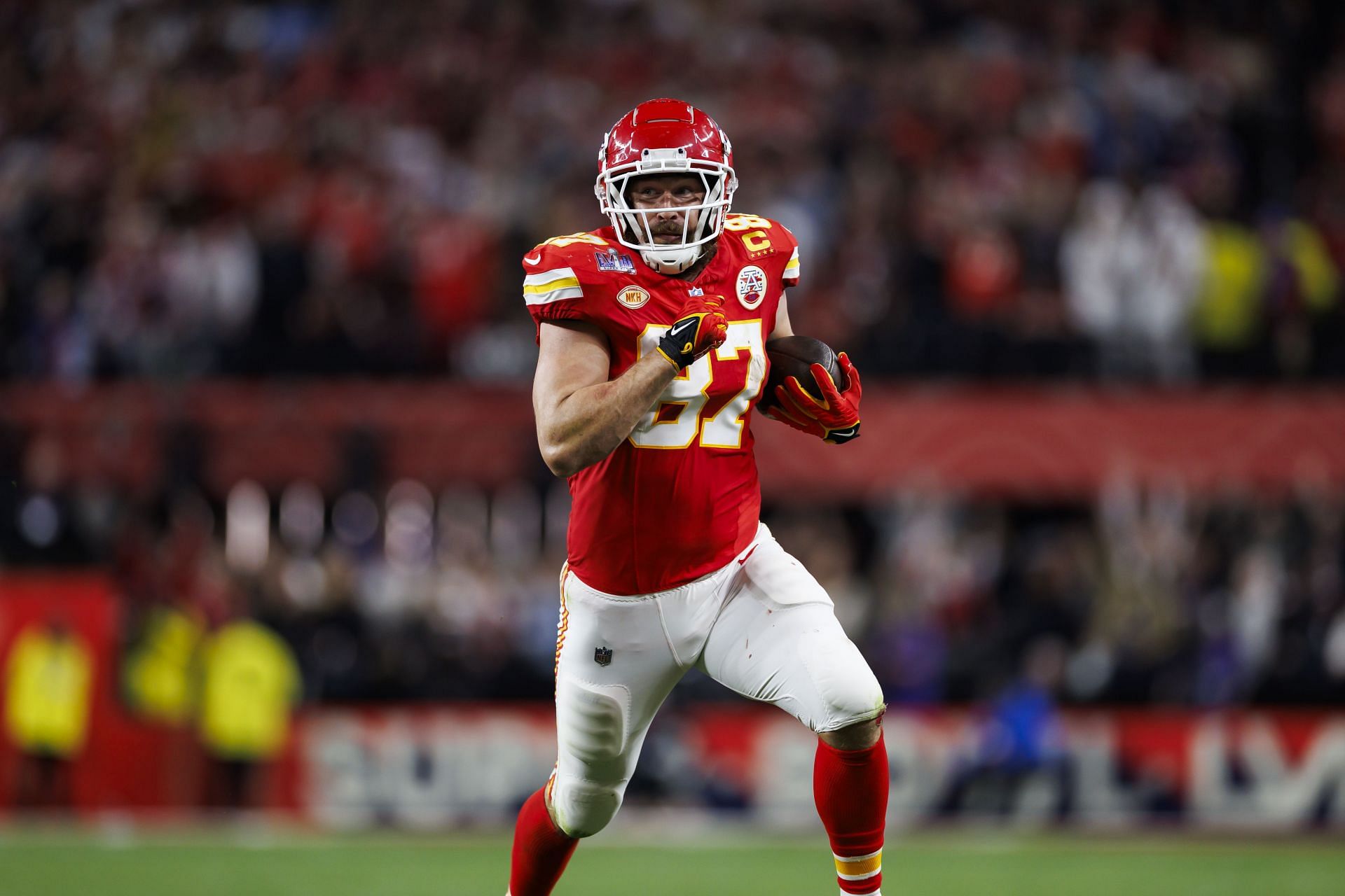 Kansas City Chiefs TE Travis Kelce has won three Super Bowls. (Credits: Getty)