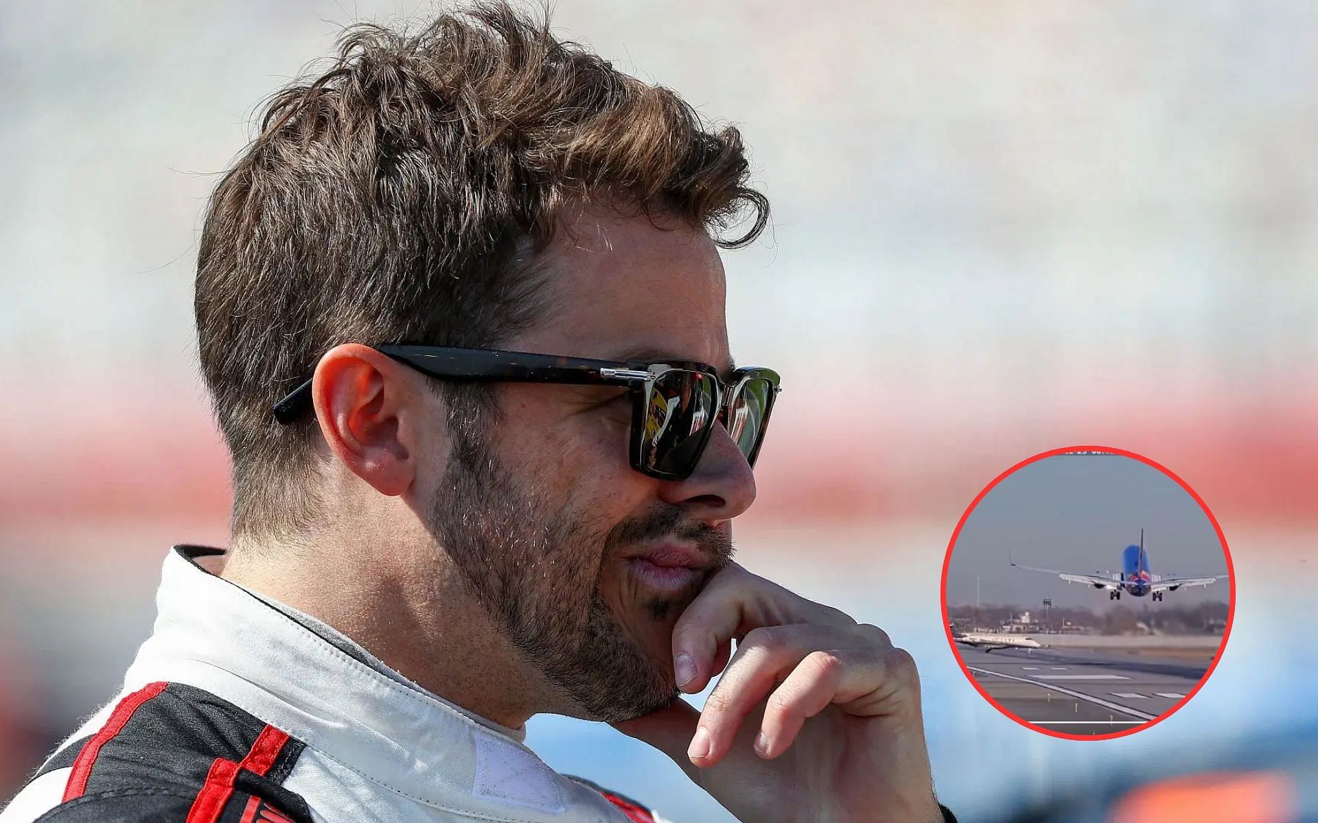 Marco Andretti shares concern about the recent air traffic incident in Chicago