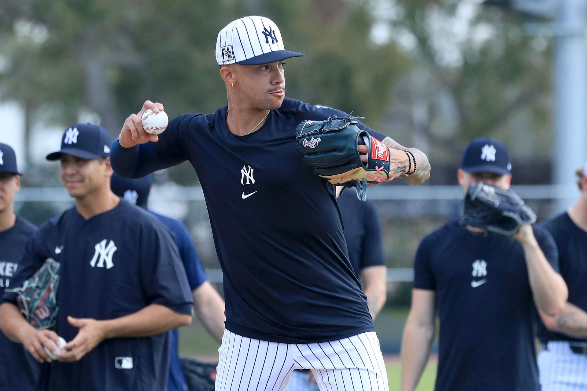 MLB: FEB 12 Spring Training - Yankees Work Out - Source: Getty