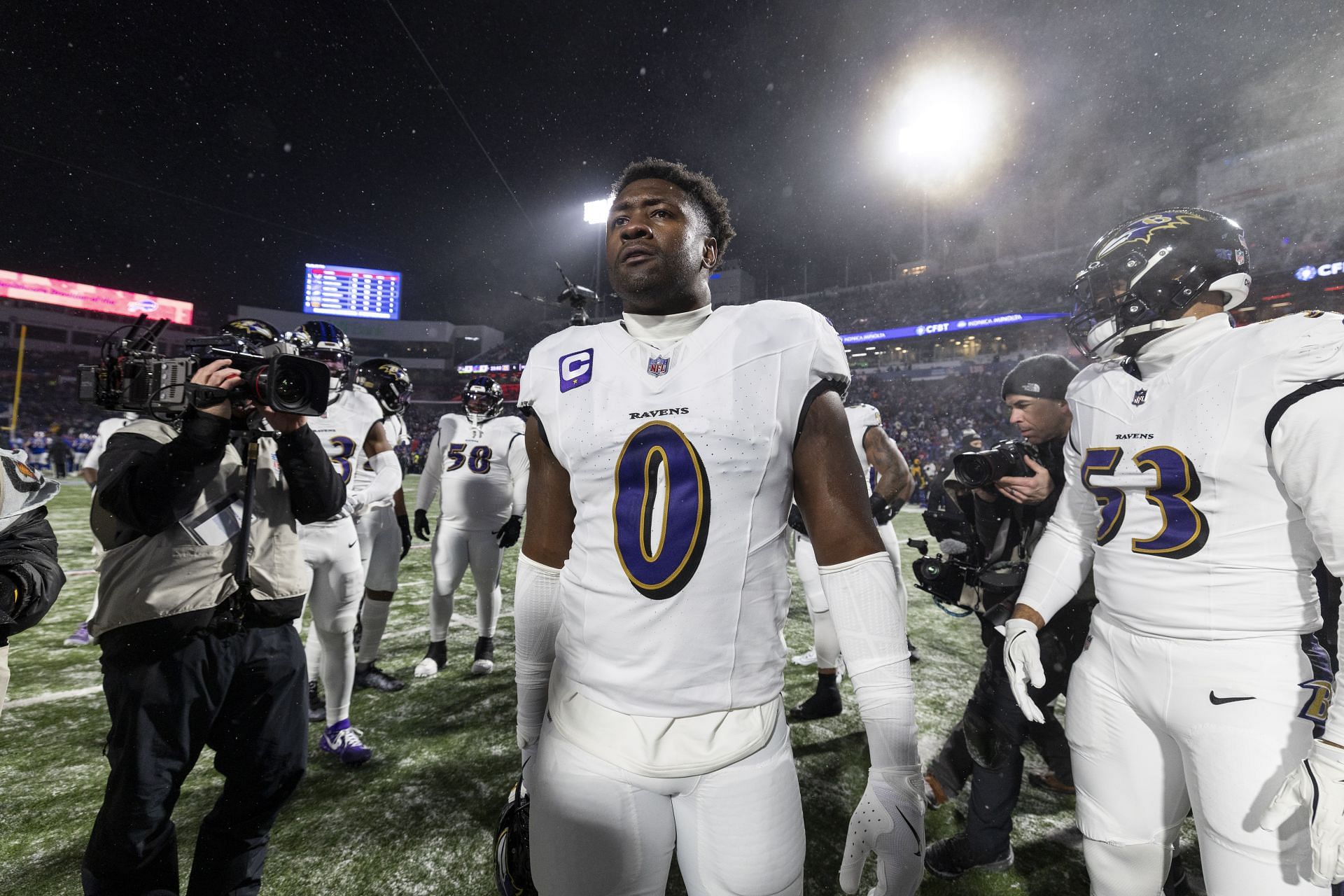 Roquan Smith of the Baltimore Ravens - Source: Getty