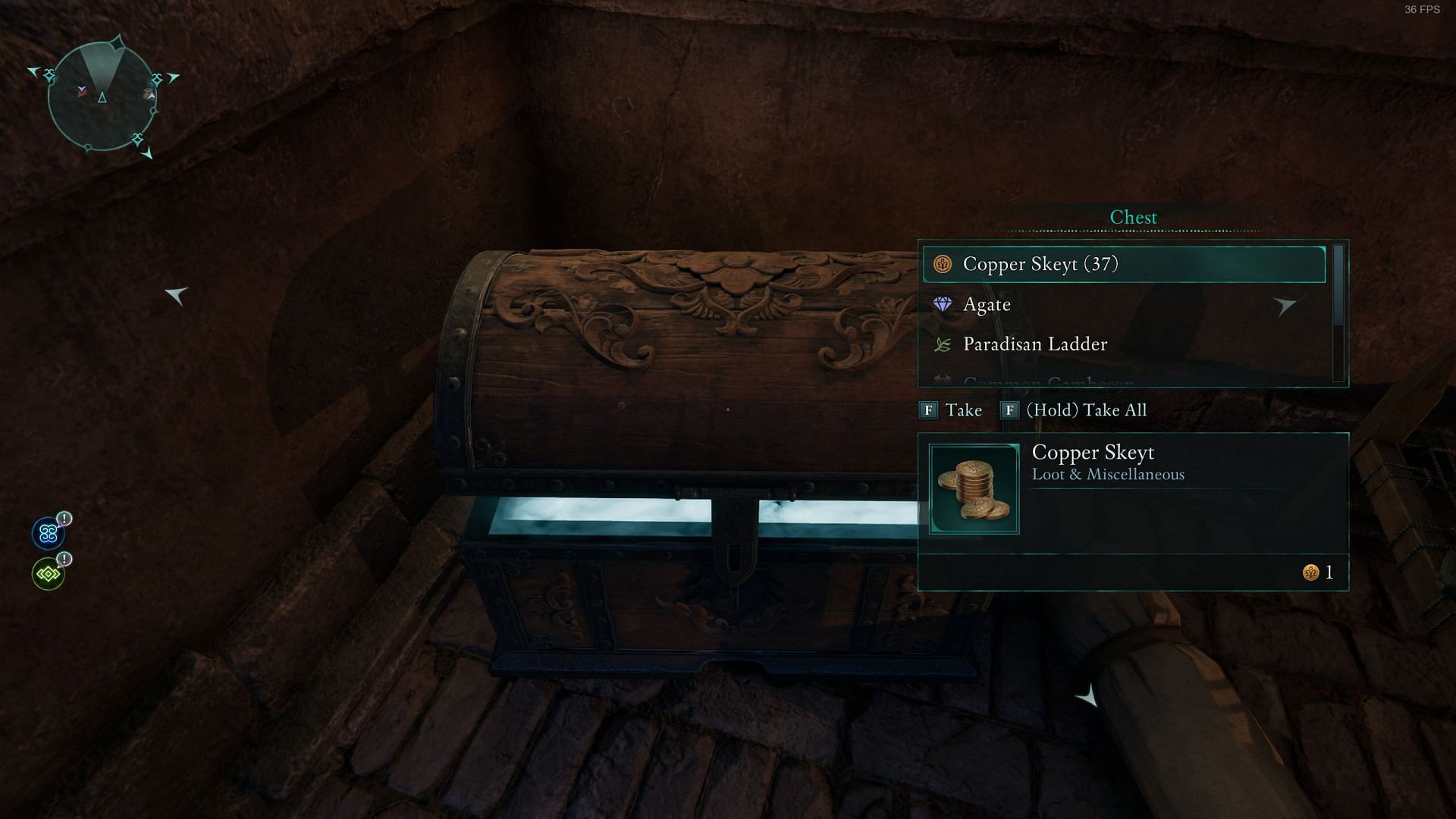 Chests are also a good source of coins and are found in many corners (Image via Xbox Game Studios)