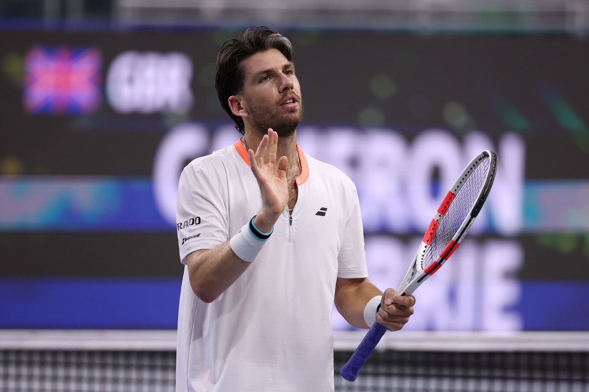 Cameron Norrie at the Dallas Open 2025. (Photo: Getty)