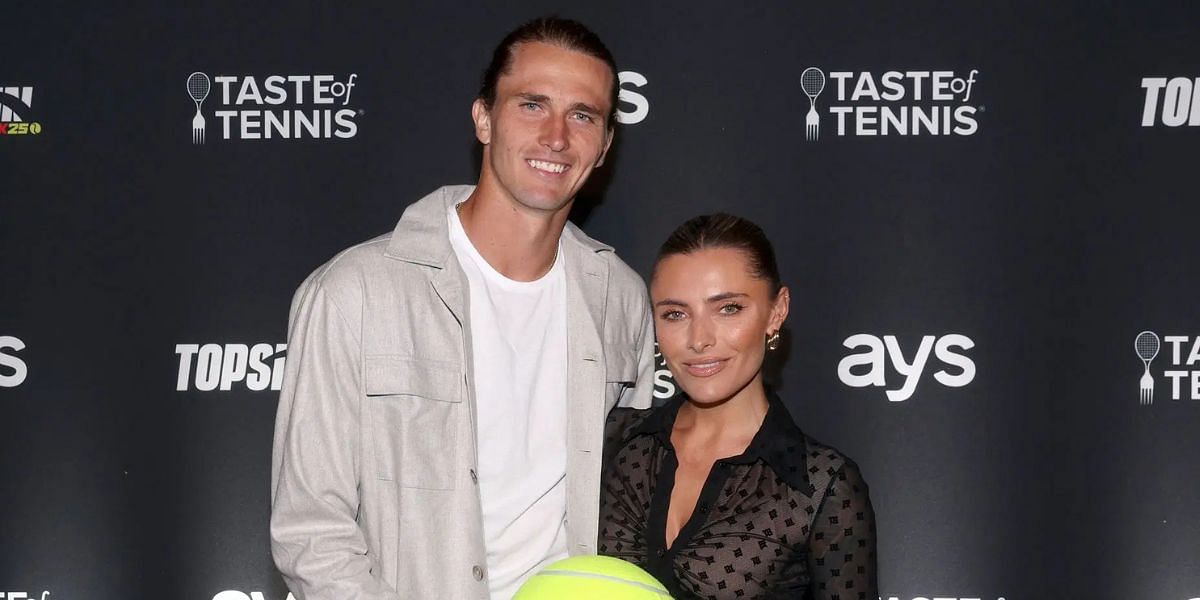 Alexander Zverev and Sophia Thomalla | Getty