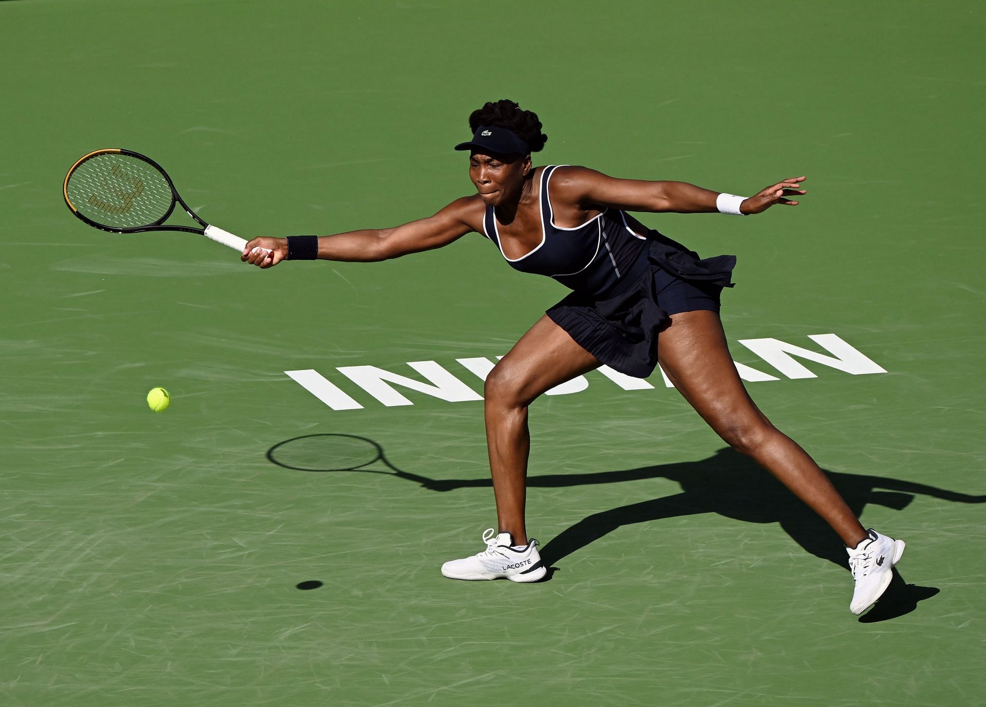 Williams pictured at the 2024 BNP Paribas Open in Indian Wells - Image Source: Getty