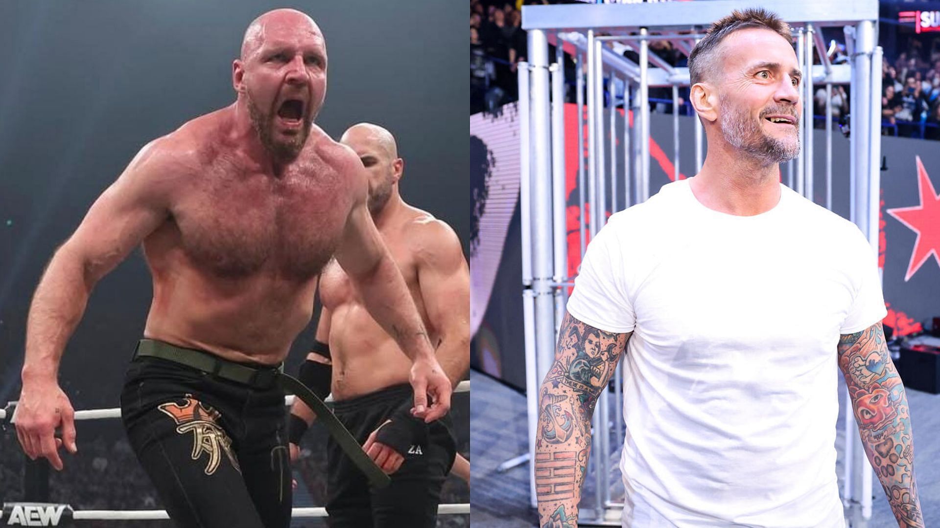 Jon Moxley and CM Punk are two former AEW World Champions. [Image credits: WWE Gallery and AEW Instagram]