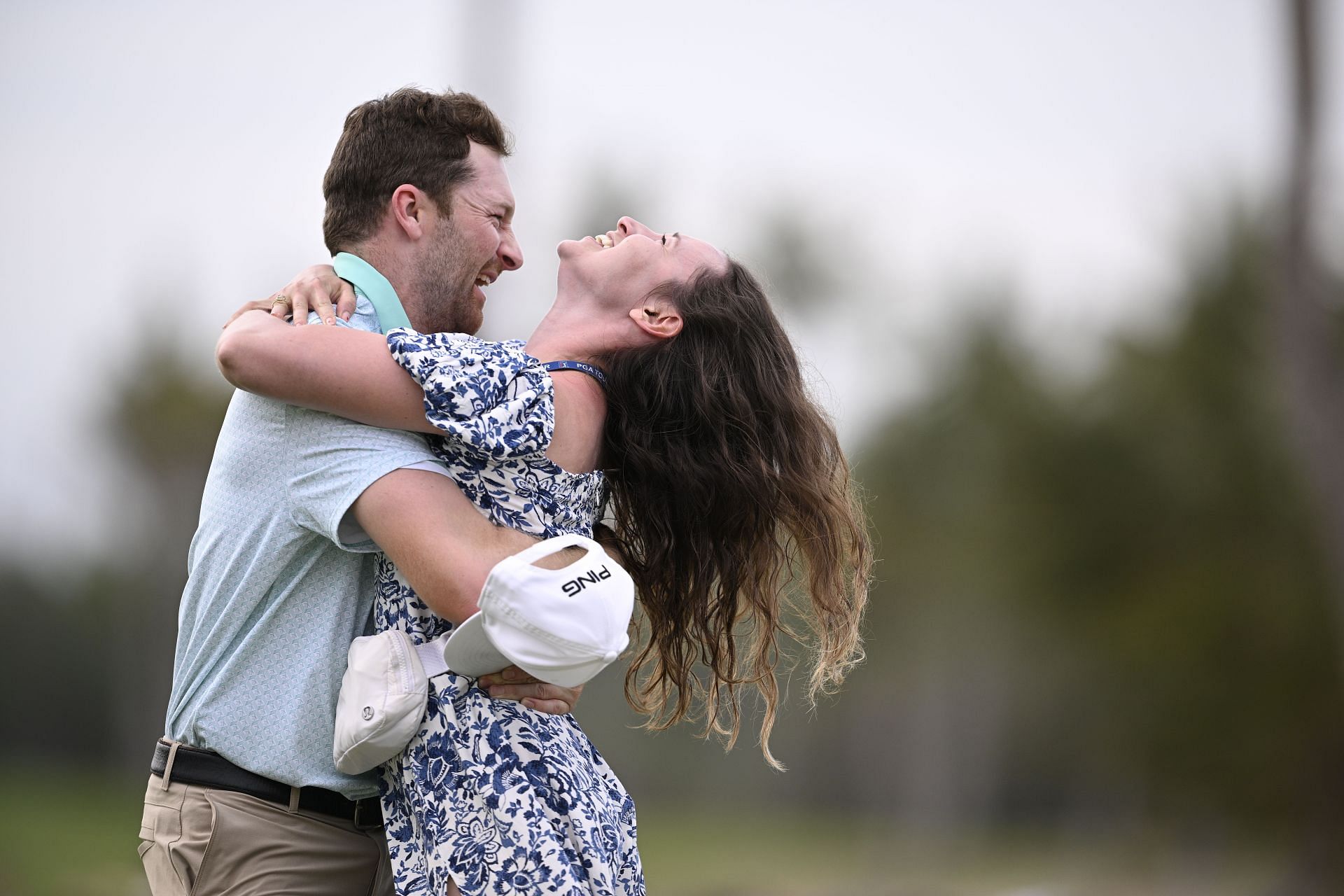 Brian Campbell and girlfriend Kelsi McKee (Source: Getty)