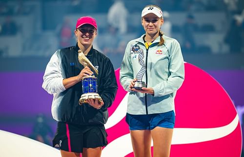 The two women after their 2024 Qatar Open final- Source: Getty