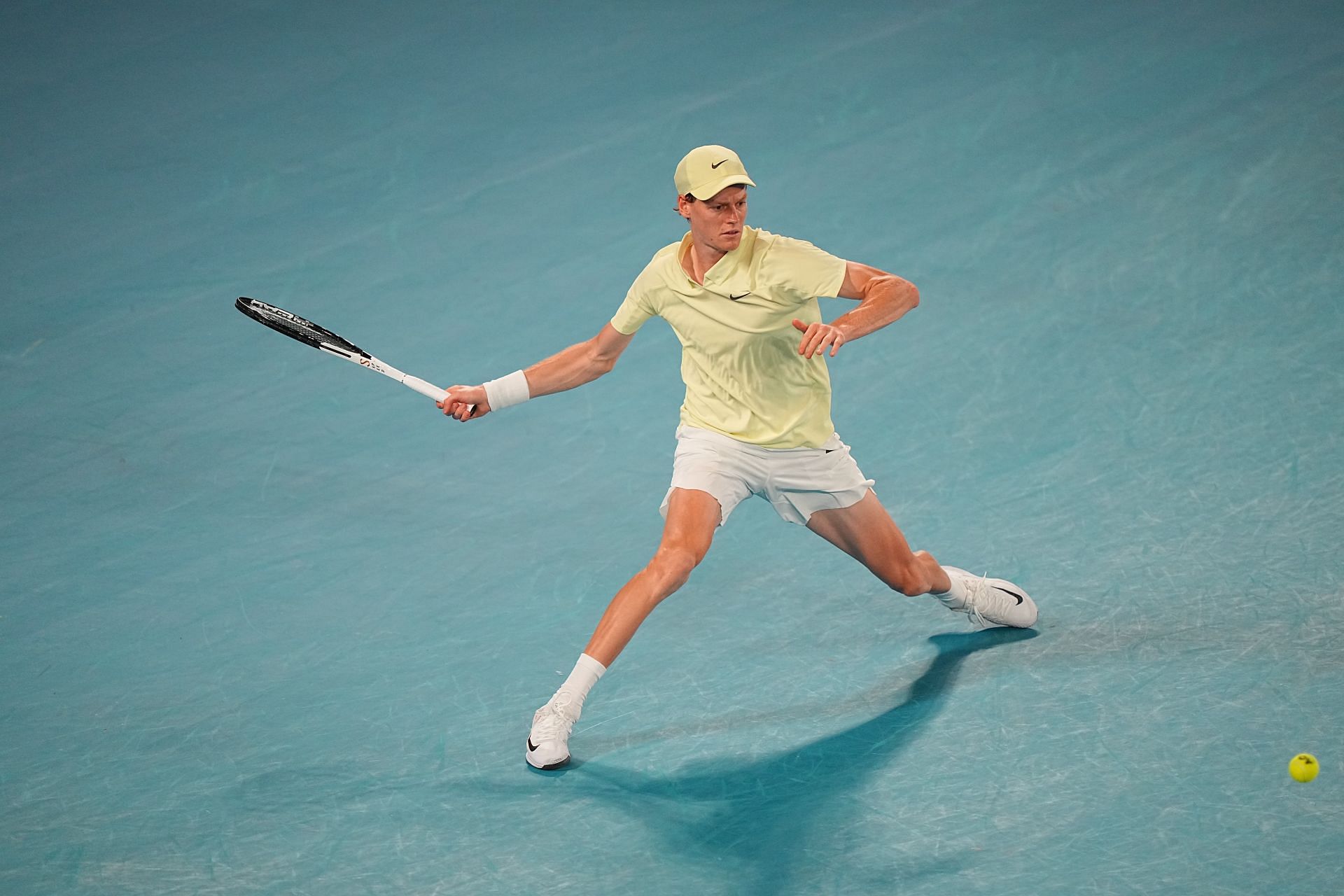 Jannik Sinner at the 2025 Australian Open - Source: Getty