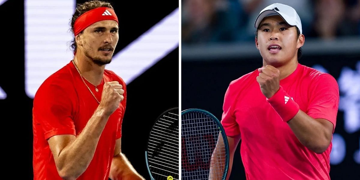 Alexander Zverev v Learner Tien (Source: Getty)