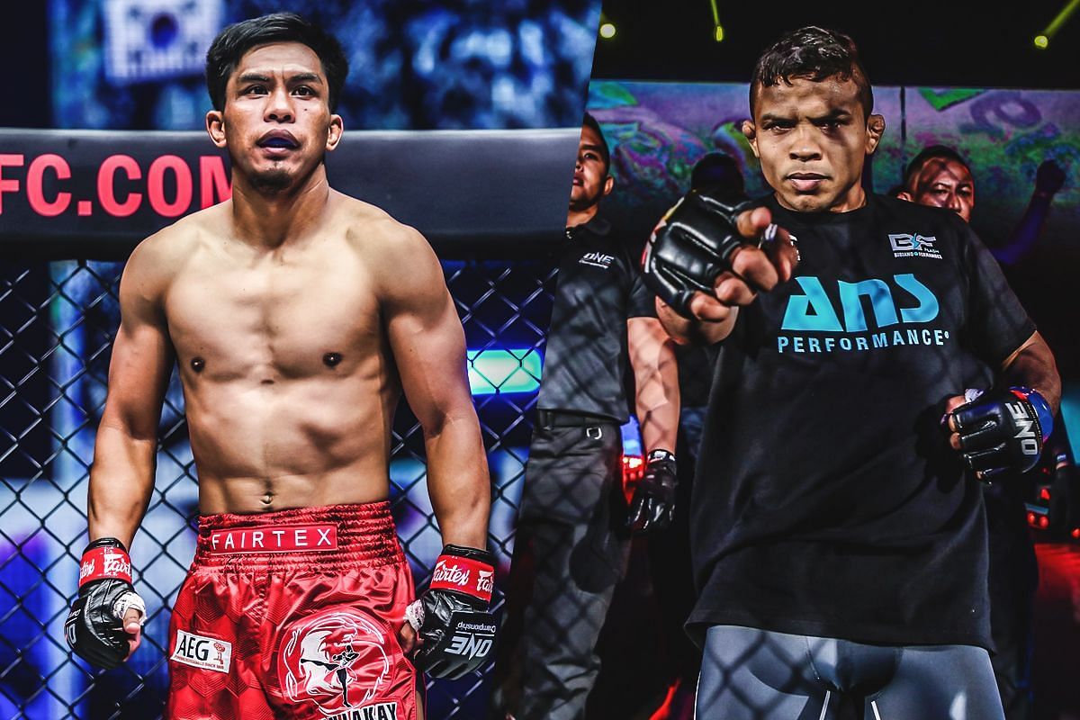 Kevin Belingon and Bibiano Fernandes - Photo by ONE Championship