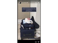 Screengrab of Simone Biles's Instagram story (@simonebiles)