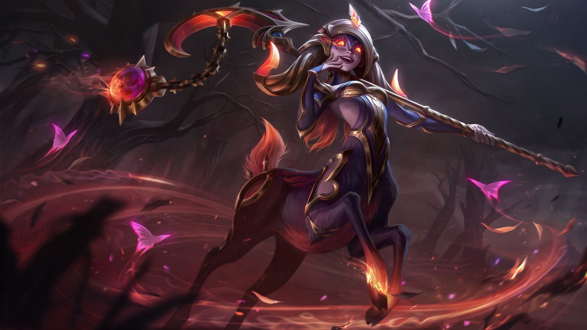 Nightbringer Lillia in League of Legends (Image via Riot Games)