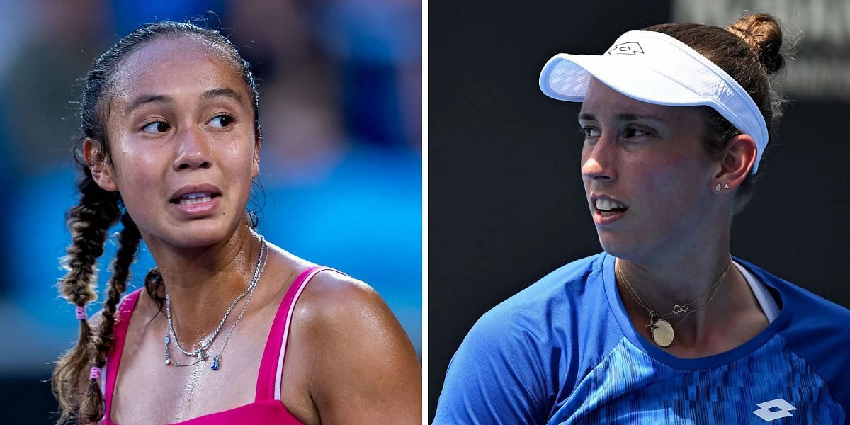 Leylah Fernandez and Elise Mertens to meet for the third time at Dubai Tennis Championships 2025 (Source: Getty Images)