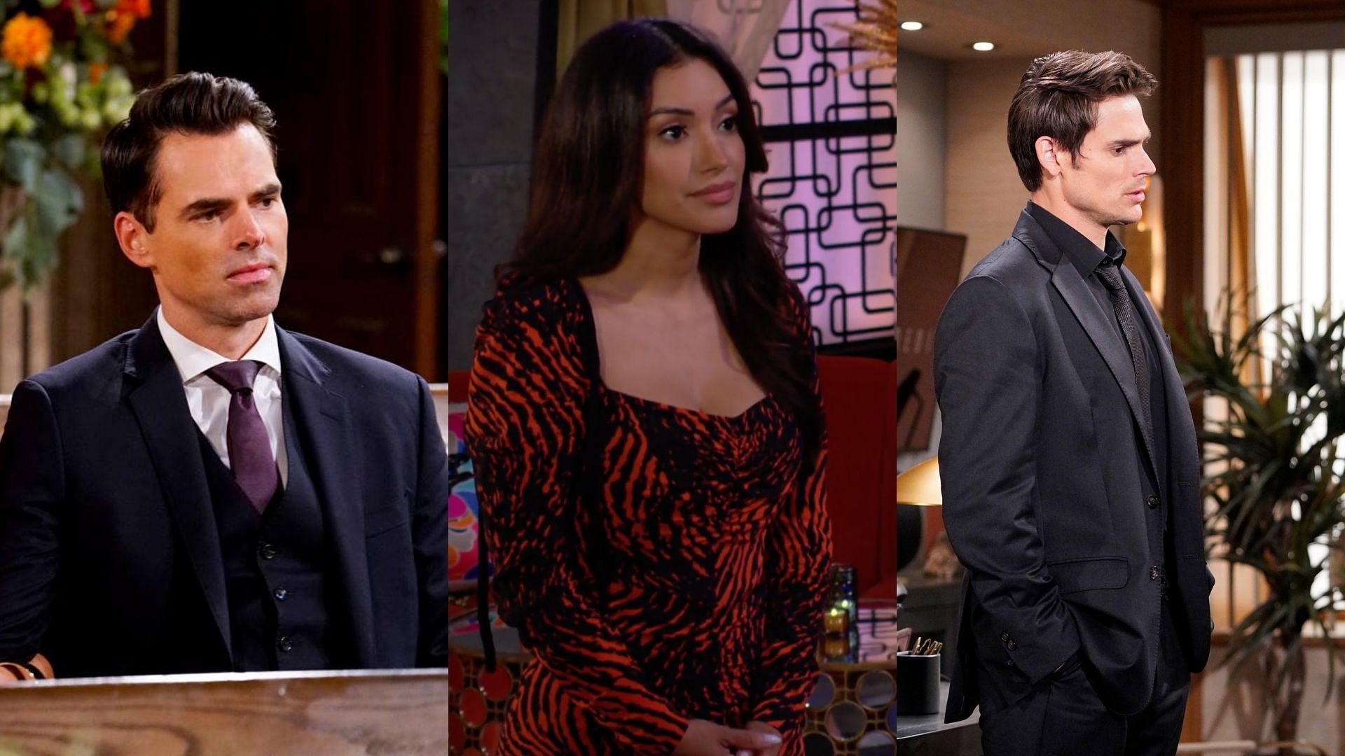 Billy, Audra and Adam on The Young and The Restless (Facebook/@The Young and The Restless)