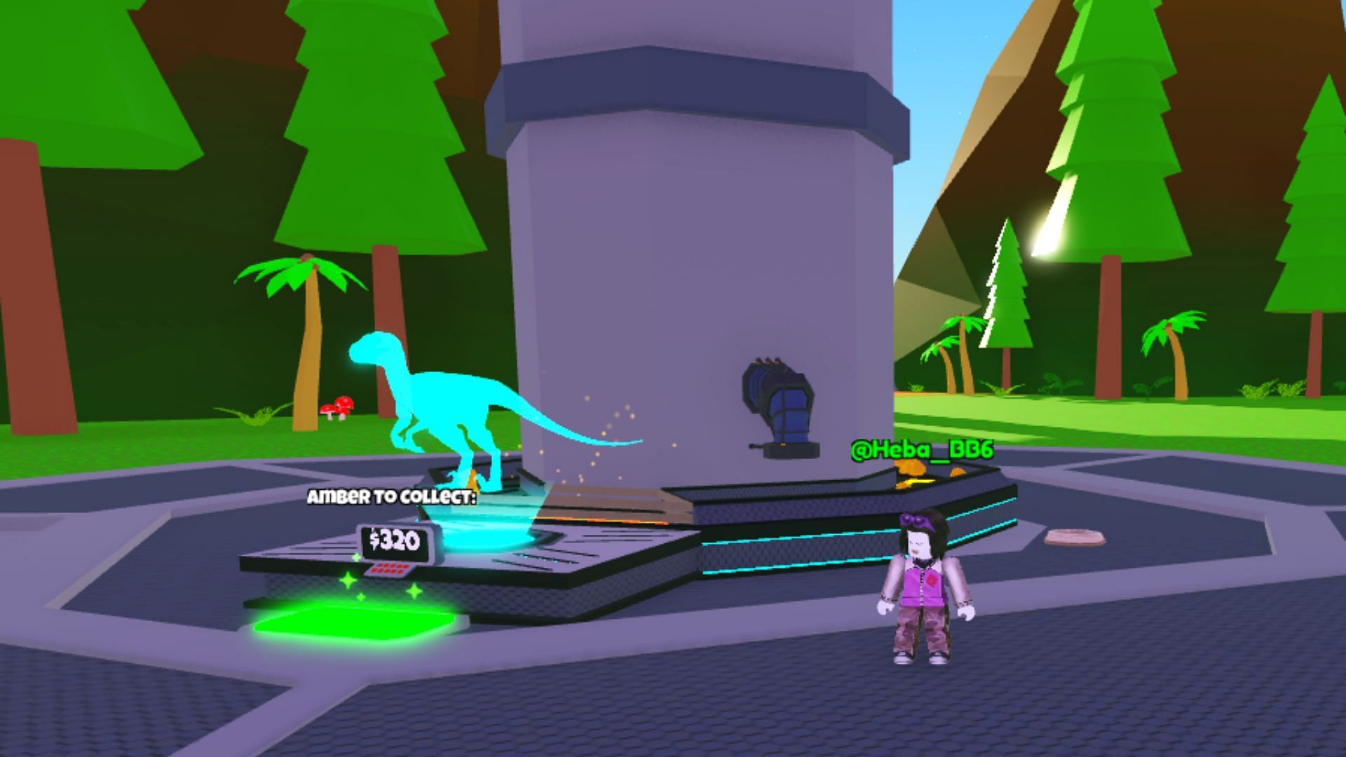 Free active codes in Dinosaur Battle Tycoon (Image via Roblox)