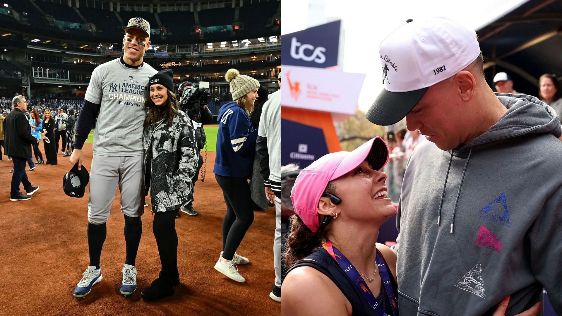 Aaron Judge and wife Samantha Bracksieck welcome firstborn daughter Nora; Mike Trout, Luis Gil &amp; others flock to congratulate the couple