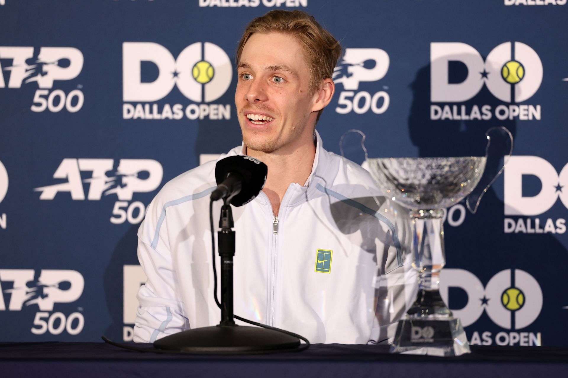 Denis Shapoval at the ATP 500 Dallas Open 2025 - Final Day - Source: Getty