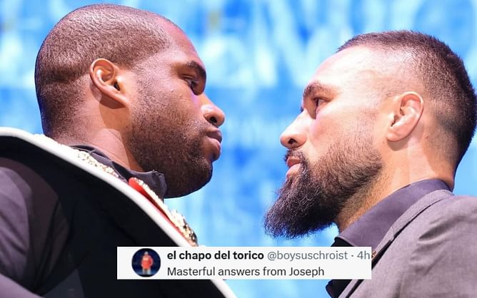 "There's no real proof" - Joseph Parker casts doubt on Daniel Dubois' "weird" illness, speculates if 11th-hour pullout was related to Oleksandr Usyk