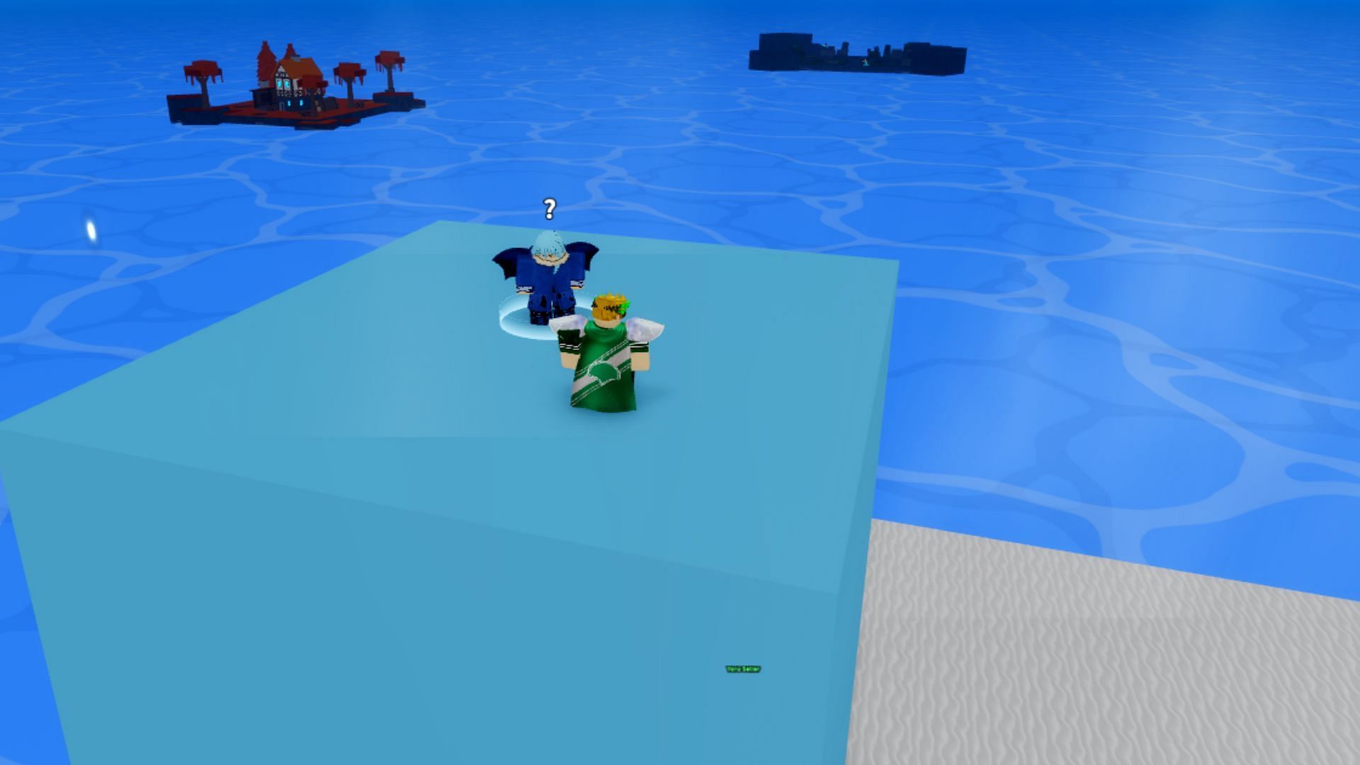 Find and talk to the Rimuru Teacher NPC to trigger the quest (Image via Roblox)