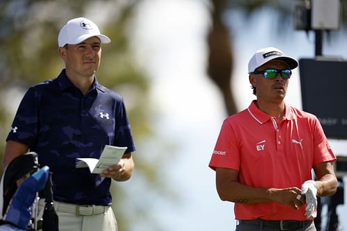 Jordan Spieth and Rickie Fowler at the Cognizant Classic In The Palm Beaches 2025 (Source: Getty)