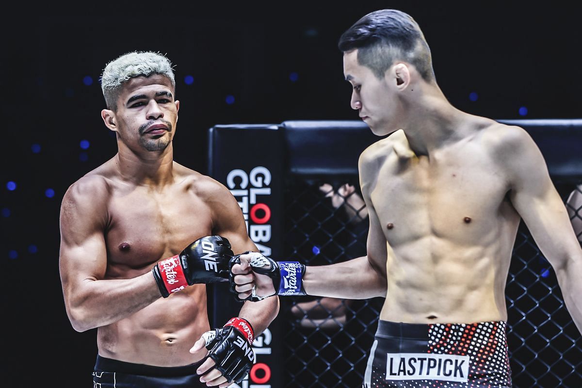 Fabricio Andrade (left) and Kwon Won Il (right). [Photo from ONE Championship]