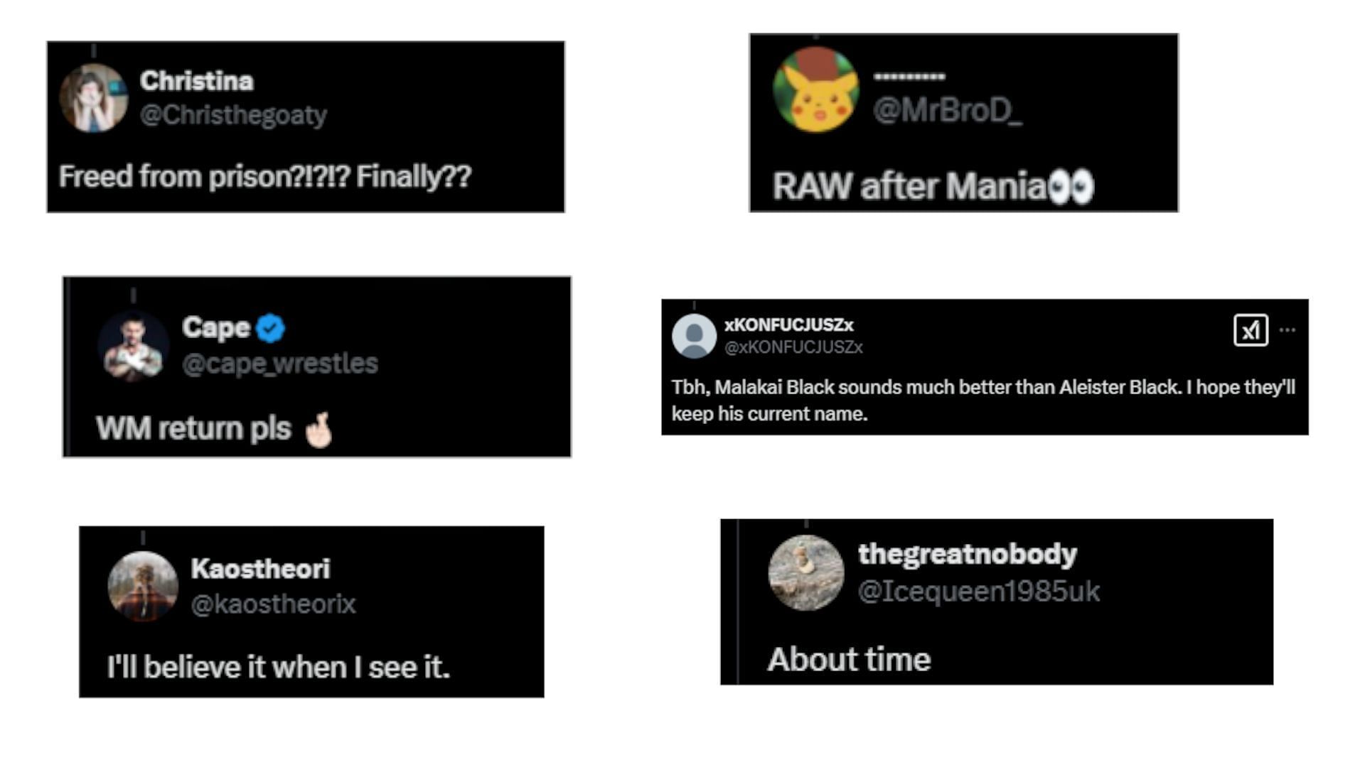 Screengrab of fan reactions (Image source: X.com)