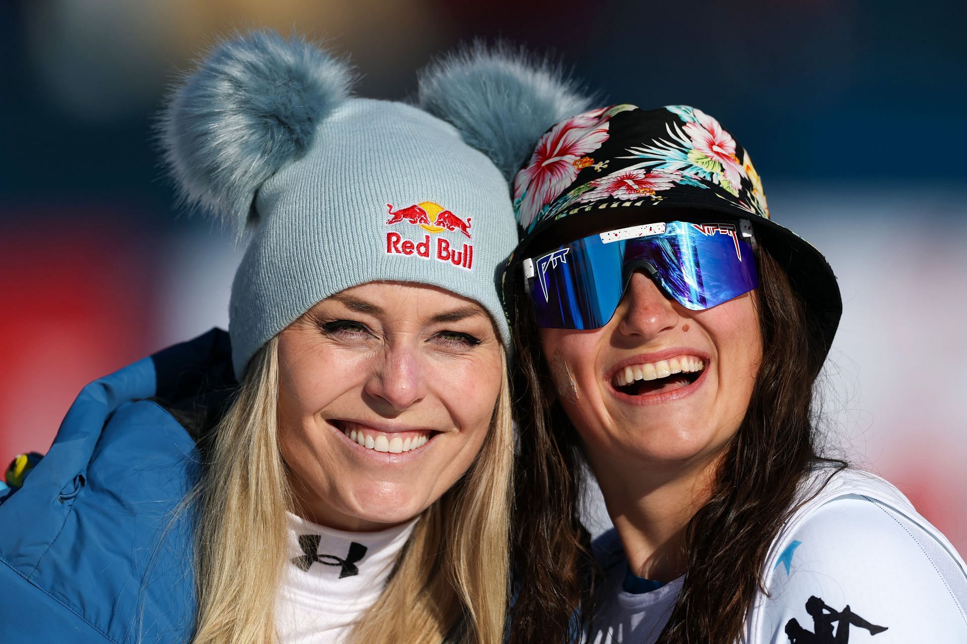 Lindsey Vonn and Lauren Macuga at the Audi Fis Alpine World Ski Championships - Source: Getty