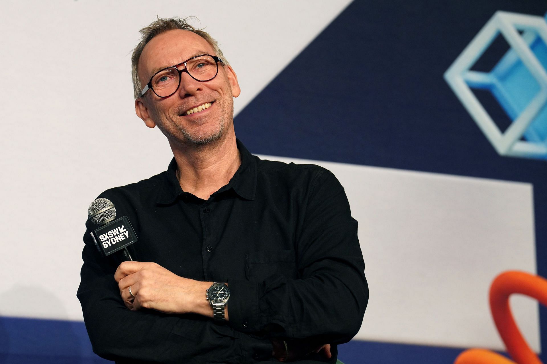 &quot;Director Of Mortal Kombat 1 And 2 Simon McQuoid speaks during a conference at SXSW Sydney on October 18, 2024, in Sydney, Australia. (Photo by Nina Franova/Getty Images for SXSW Sydney)