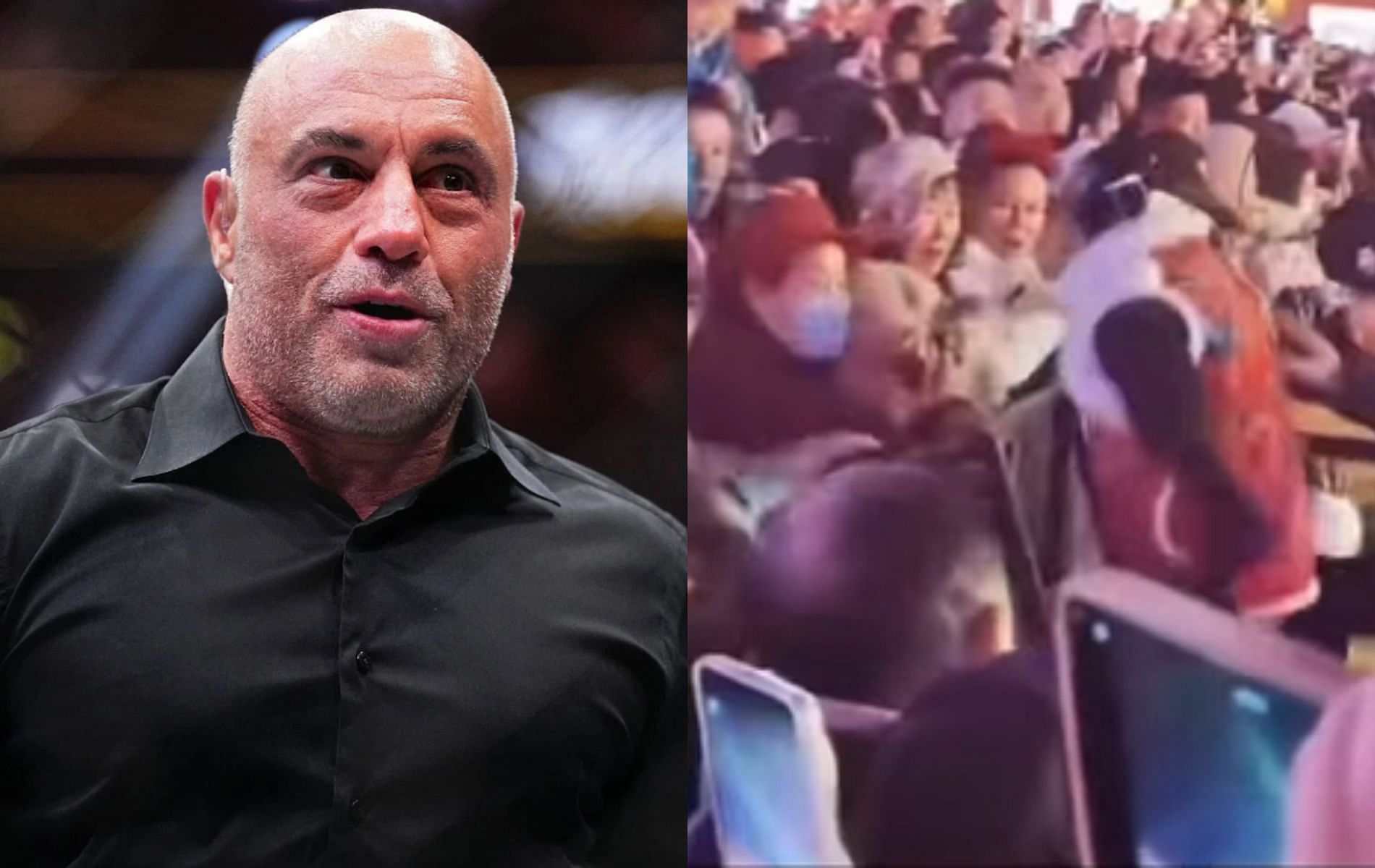 Joe Rogan reacted to an AI robot getting violent towards a person amidst a festival. [Image Courtesy: Getty Images, @joerogan on Instagram]