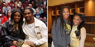 “Y'all are killing this”- Simone Biles' sister makes her feelings known on gymnast and NFL husband Jonathan Owens' dreamy safari getaway