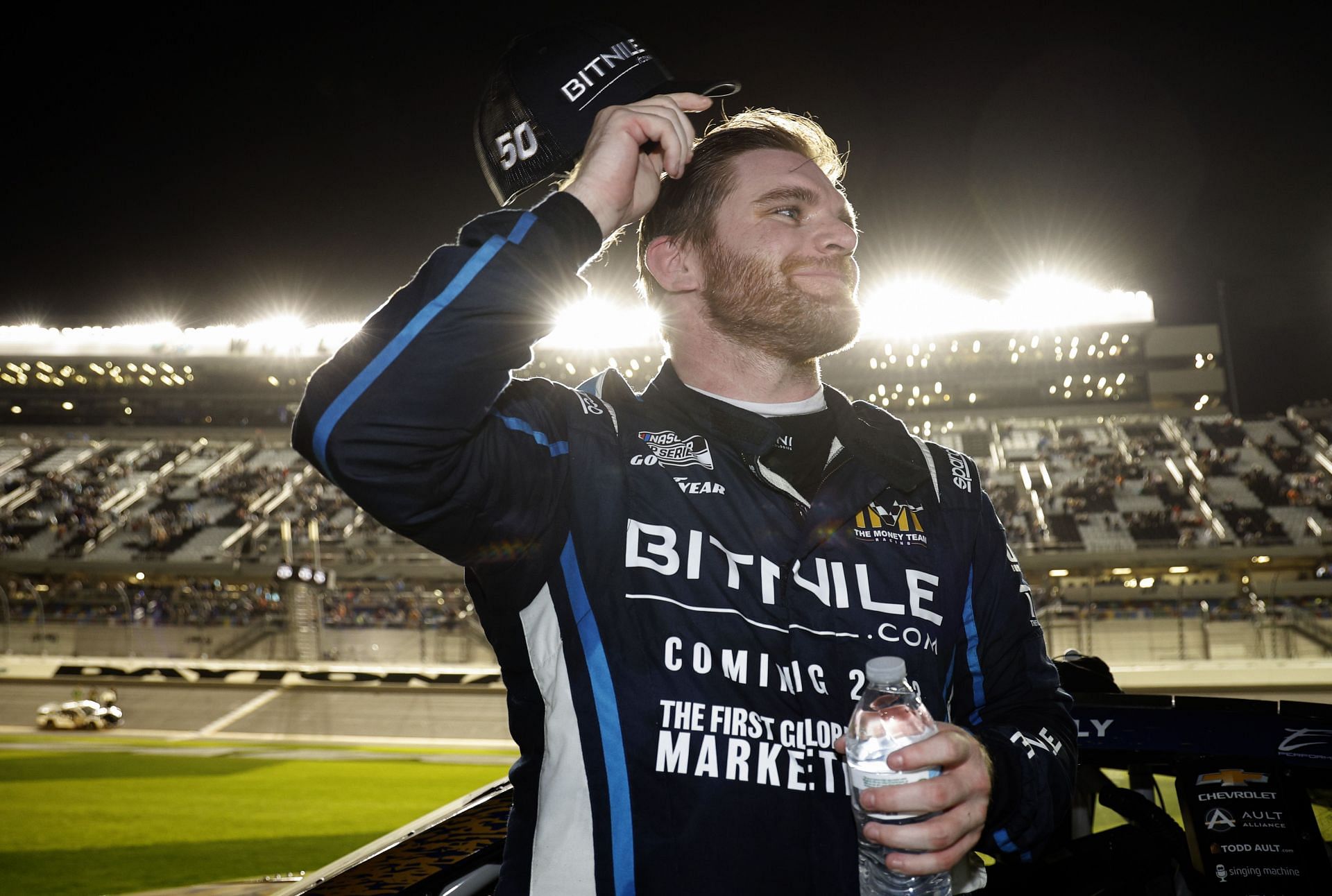 Conor Daly after the Bluegreen Vacations Duel #2 at Daytona - Source: Getty