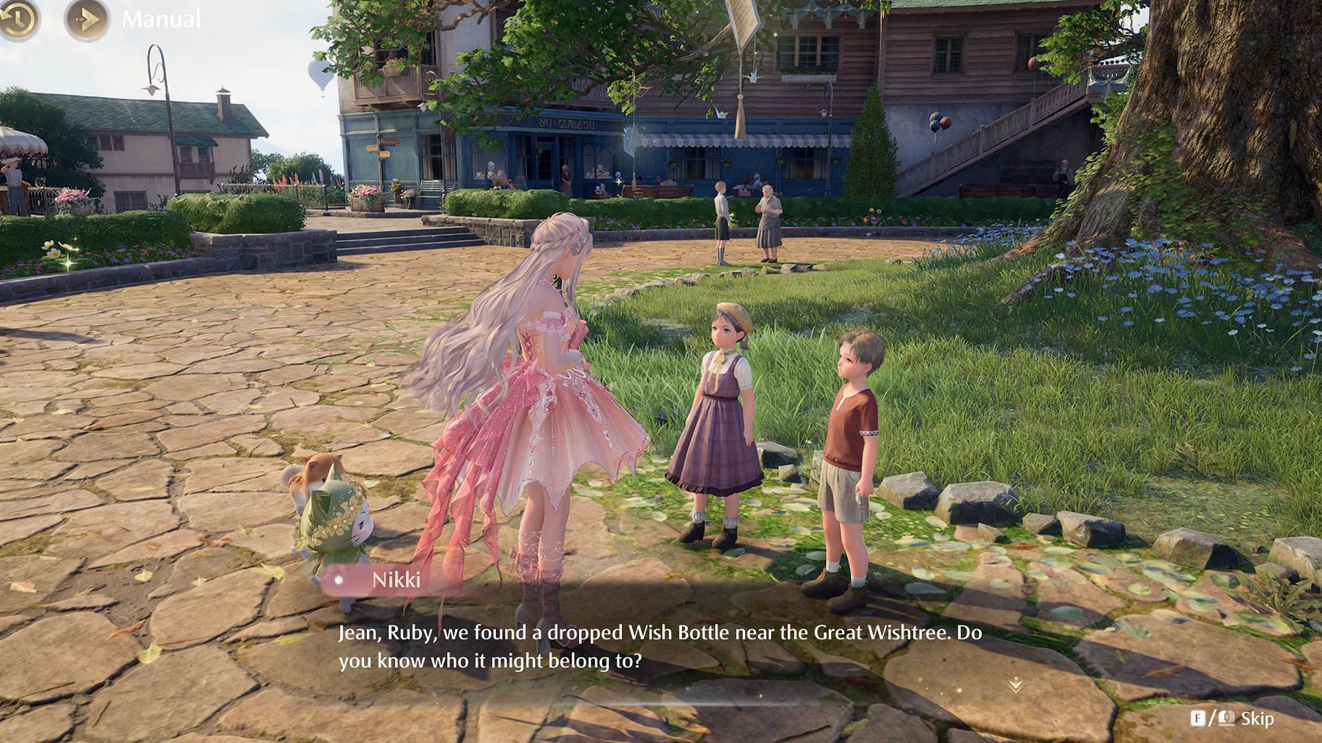 Ask Jean and Ruby for more information regarding the Wish Bottle (Image via Sportskeeda Gaming || Infold Games)