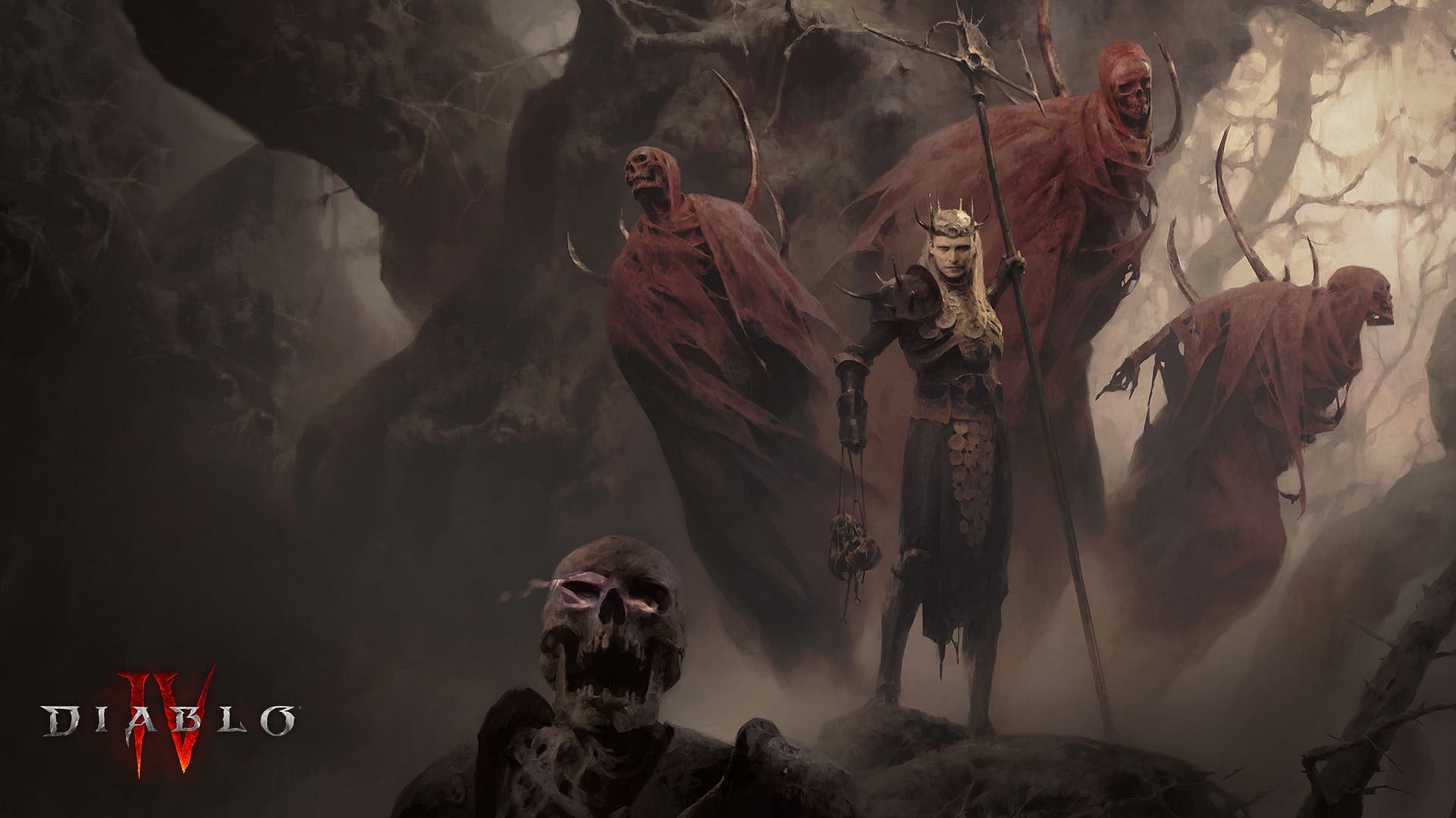 Necromancers in Diablo 4 (Image via Blizzard Entertainment)