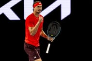 Alexander Zverev at the Australian Open 2025. (Photo: Getty)