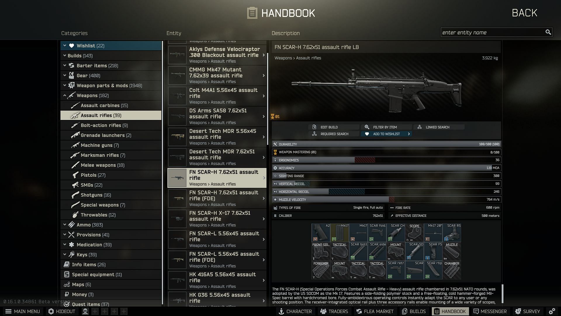 The SCAR-H (Image via Sportskeeda Gaming // Battlestate Games)