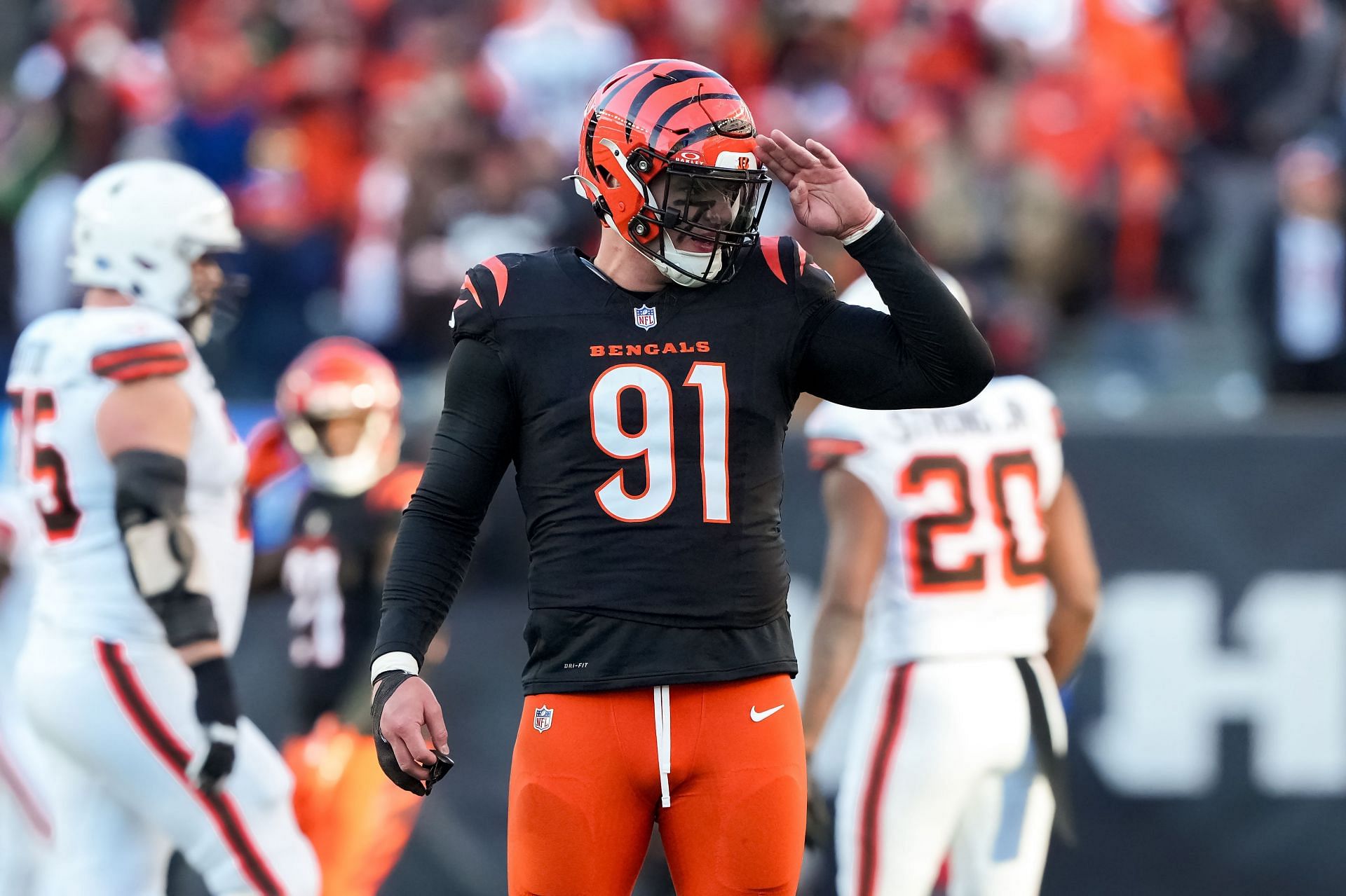 Trey Hendrickson at Cleveland Browns v Cincinnati Bengals - Source: Getty