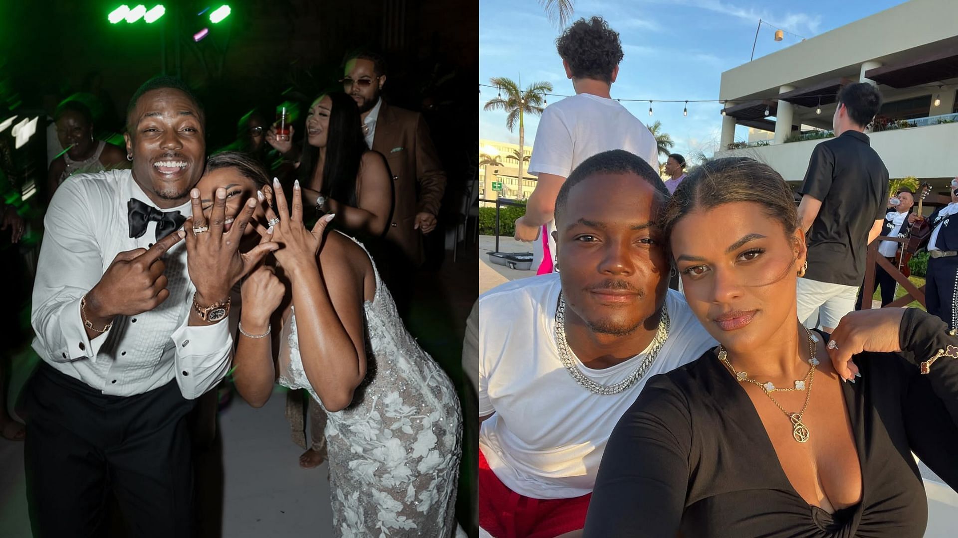 Terry McLaurin ties knot with his fianc&eacute;e Caitlin Winfrey (Image: Terry McLaurin