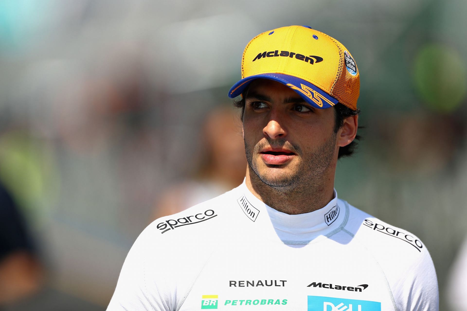 Carlos Sainz looks on before the F1 Grand Prix of Australia at Melbourne Grand Prix Circuit on March 17, 2019 - Source: Getty