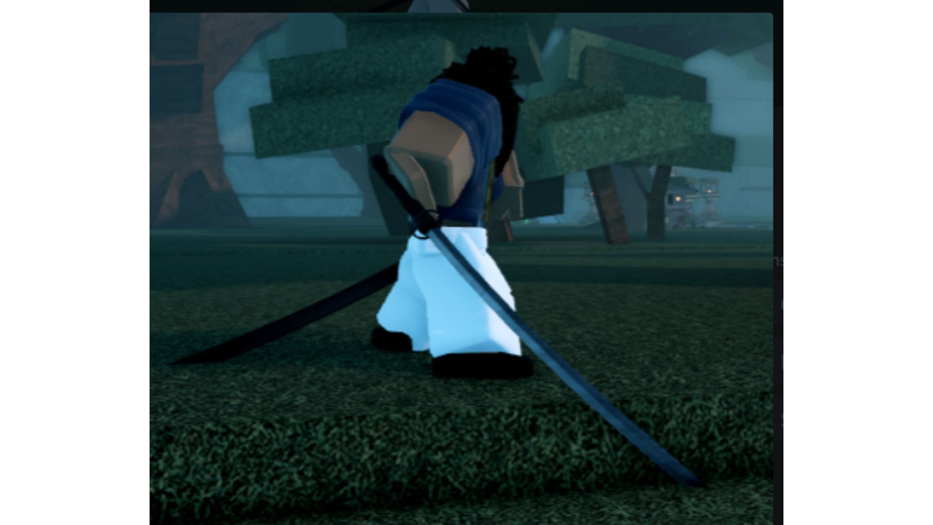 The Katana sword (Image via Roblox)