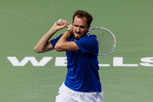 Daniil Medvedev at Indian Wells in 2024 [Image Source: Getty Images]