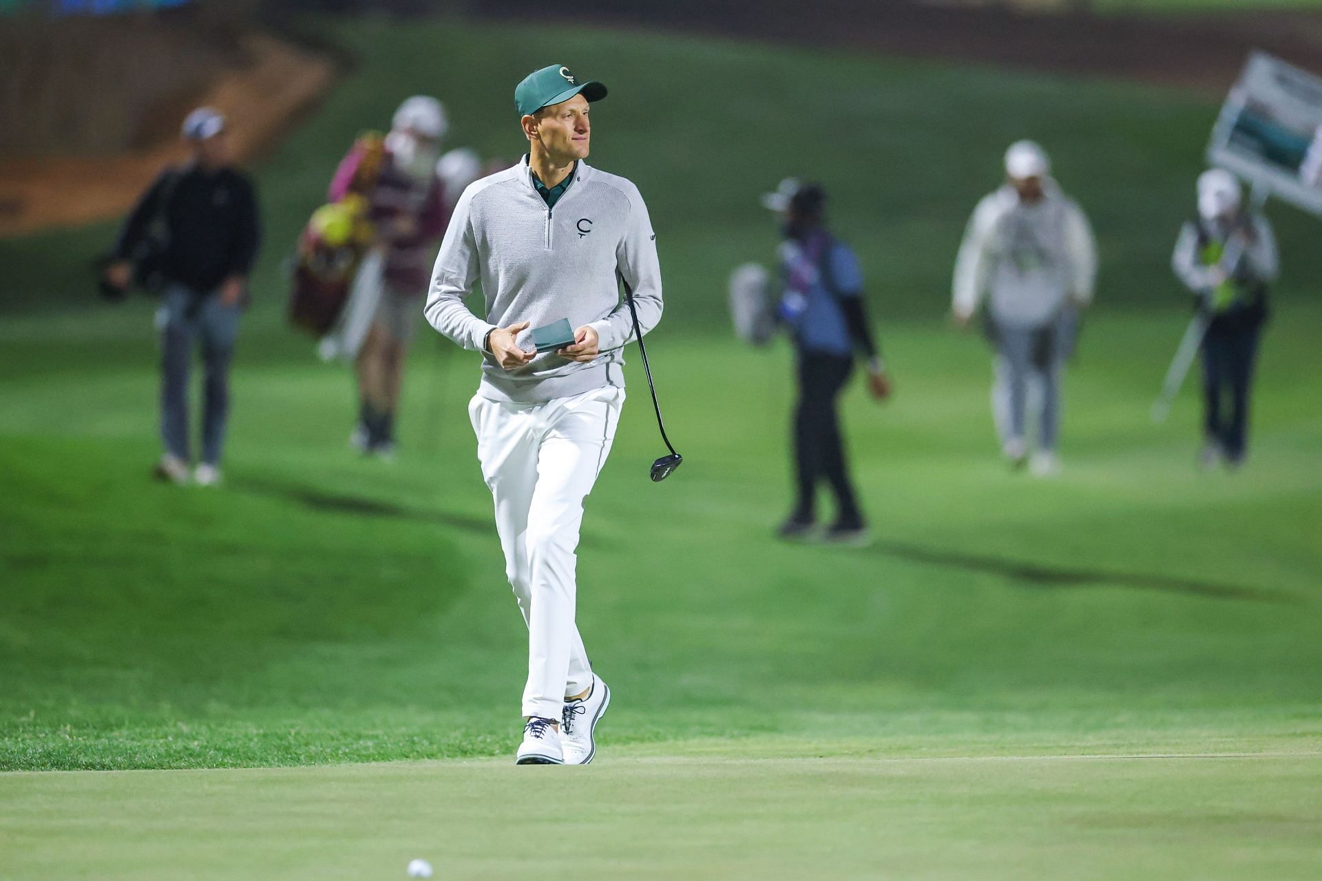 Adrian Meronk won the 2025 LIV Golf Riyadh (Image via Getty). 